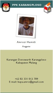 Name Card of Amro